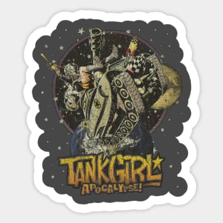 Tank Girl Apocalypse 1995 Sticker